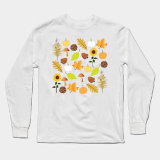 Festive fall design, Autumn Long Sleeve T-Shirt